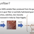 SunFiber®Partially Hydrolyzed Guar Gum (PHGG), Organic